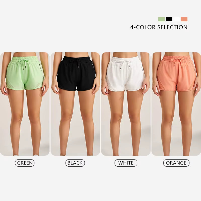 Women Sportswear Yoga Shorts Bottoms Running Shorts Gym Fitness Activewear Workout Gym Wear Ropa Deportiva Mujer