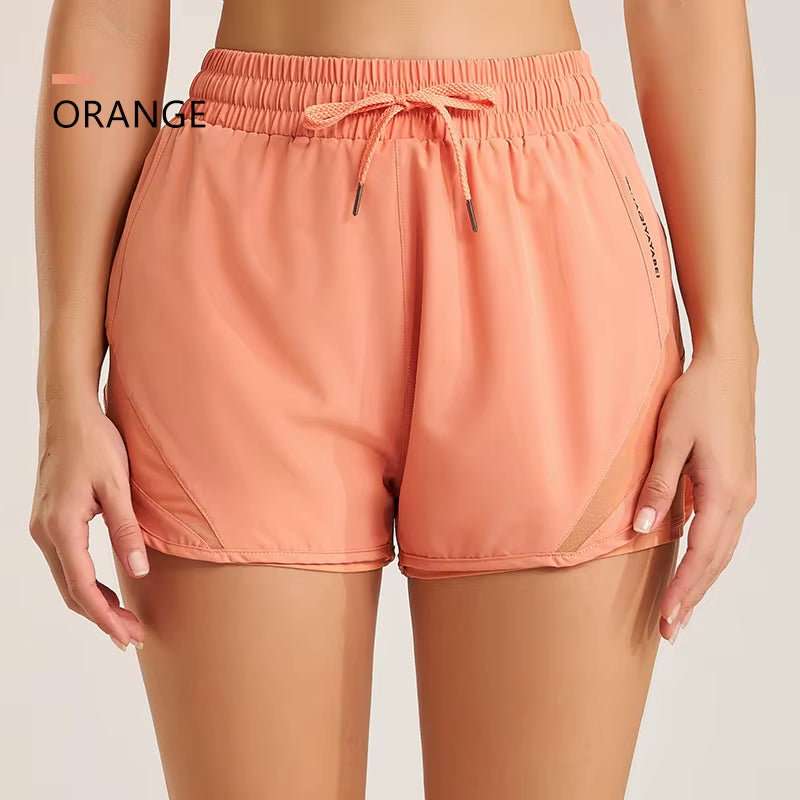 Women Sportswear Yoga Shorts Bottoms Running Shorts Gym Fitness Activewear Workout Gym Wear Ropa Deportiva Mujer