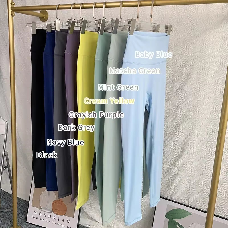 Hot Sale Summer Yoga Leggings High Waist Breathable Quick Drying Yoga Pants Fitness Running Cycling Workout Gym Clothing
