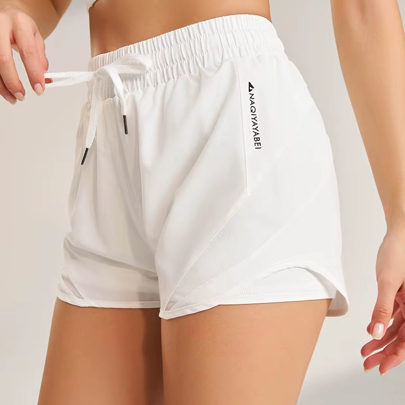 Women Sportswear Yoga Shorts Bottoms Running Shorts Gym Fitness Activewear Workout Gym Wear Ropa Deportiva Mujer