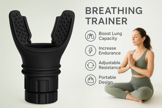 AlignEase - Portable Breathing Trainer – Boost Lung Capacity & Endurance