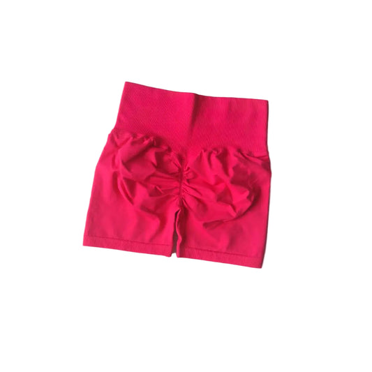 Peach Hip Lifting Sports Shorts Women High Waist and Waist Tightening Slimming Running Hip Speed Drying Three Point Tight Pants
