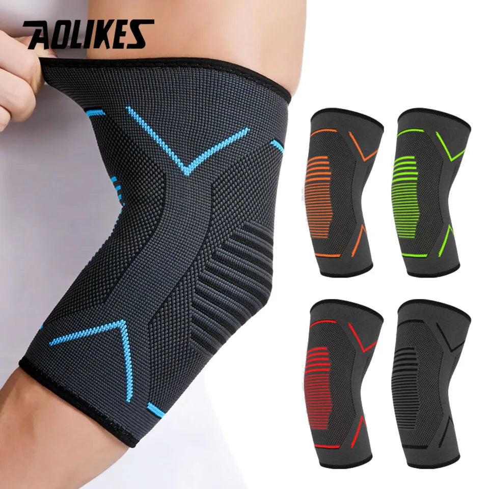 Elbow Brace Compression Sleeve,Arm Support Sleeves Forearm Pain Relief Pads Braces for Tendonitis,Tennis & Golfers Elbow