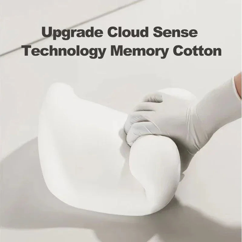 Memory Foam Car Neck Cushion Car Lumbar Support for Car Supplies Universal Neck Pillow Waist Cushion Car Seat Car Accessories